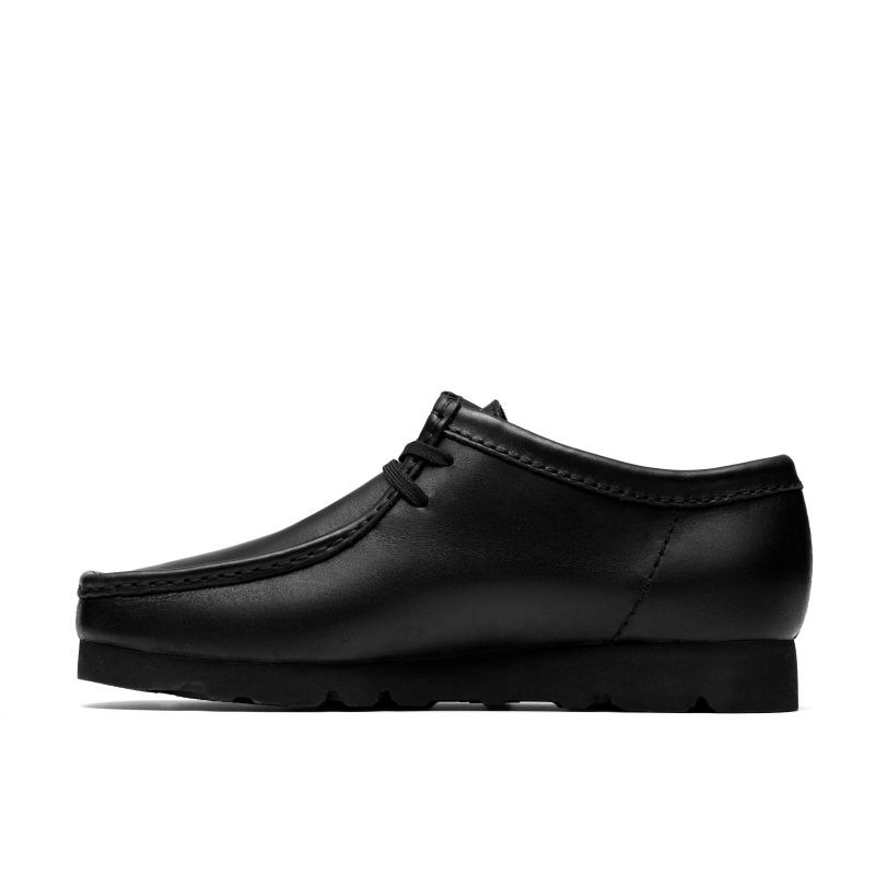 Clarks AW25 M WallabeeGTX Black/Black Leather 26183074