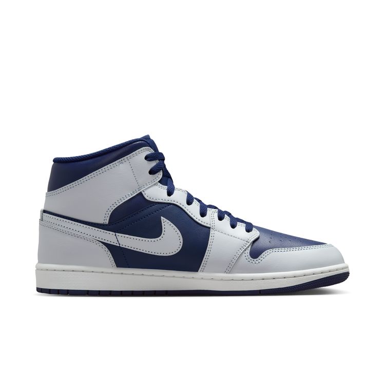 JORDAN BRAND HO25 AIR JORDAN 1 MID ブルーボイド/ピュアプラチナム-サミットホワイト DQ8426-403
