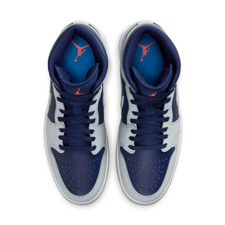 JORDAN BRAND HO25 AIR JORDAN 1 MID ブルーボイド/ピュアプラチナム