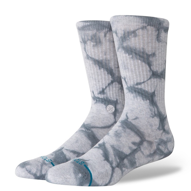 【カジュアルソックス】STANCE 24HO スタンス アイコン ダイ クルー ICON DYE CREW GREY A556D24IDC#GRY A556D24IDC-GRY グレー