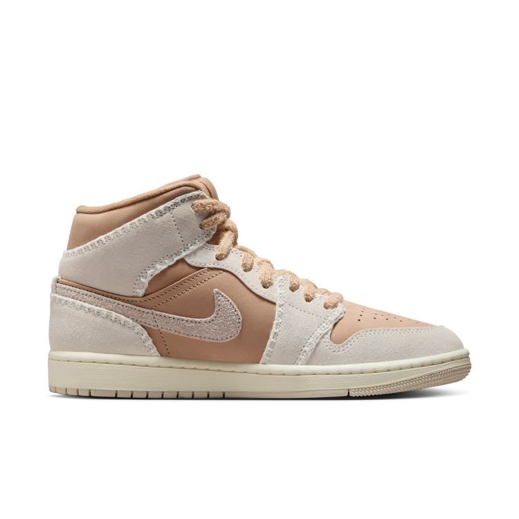 JORDAN BRAND HO25 WMNS AIR JORDAN 1 MID SE ヘンプ/ライトオールウッドブラウン HV4269-200