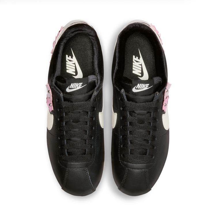 NIKE FA26 NIKE WMNS CORTEZ LEATHER ブラック/セイル-ピンクライズ-ブリーチドライラック IV5675-001