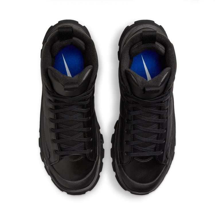 NIKE HO25 NIKE WMNS BLAZER ROAM MID ブラック/ブラック-ユニバーシティレッド-レーサーブルー FQ9065-002