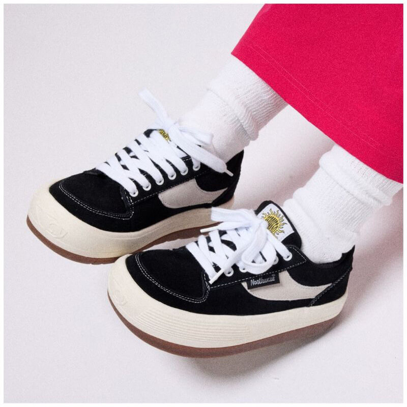 northwave 26SS ESPRESSO SUEDE Black/White NW001-BLW