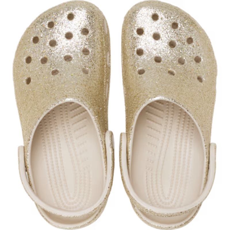 crocs 25Q4 CLASSIC CHUNKY GLITTER CLOG Sandstone 212049-0LH