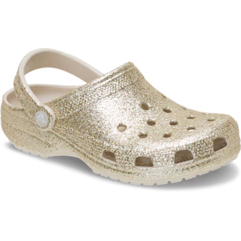 crocs 25Q4 CLASSIC CHUNKY GLITTER CLOG Sandstone 212049-0LH