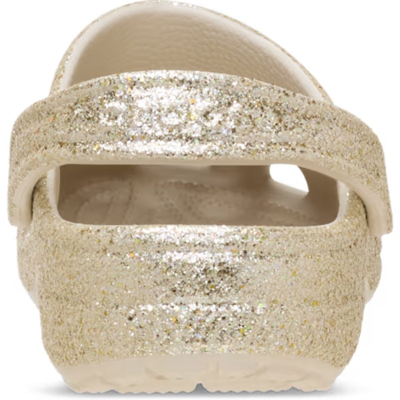 crocs 25Q4 CLASSIC CHUNKY GLITTER CLOG Sandstone 212049-0LH