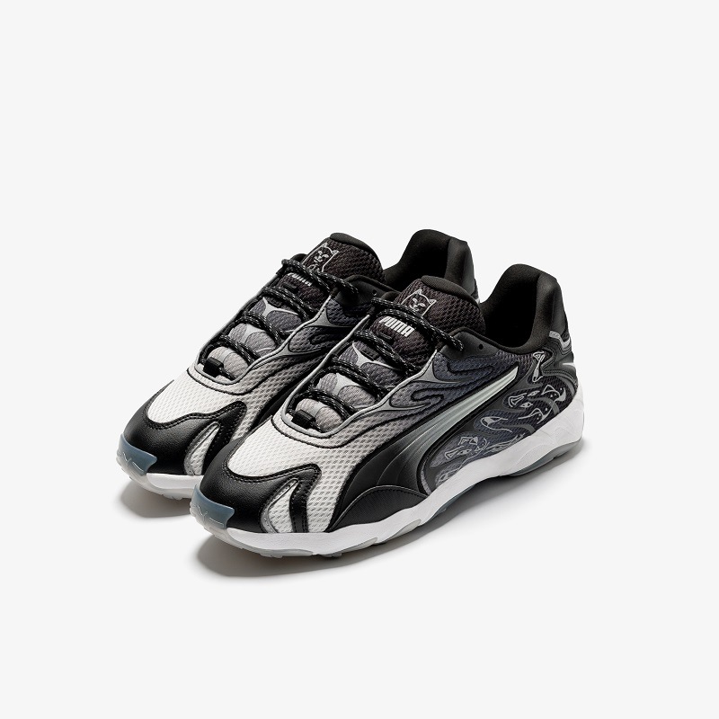 PUMA AU25 9/27 INHALE RIPNDIP PUMA BLACK-PUMA SILVER 403648-01