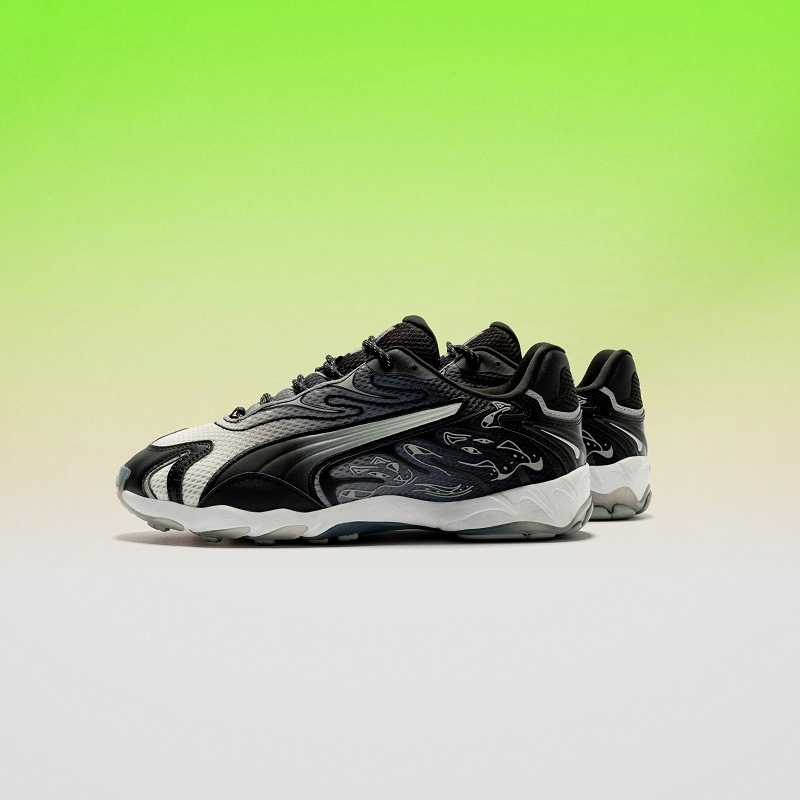 PUMA AU25 9/27 INHALE RIPNDIP PUMA BLACK-PUMA SILVER 403648-01