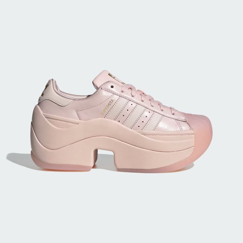 adidas 26Q1 SUPERSTAR BOLD サンディピンク/ワンダークウォーツ/ゴールドメタリック IH4518