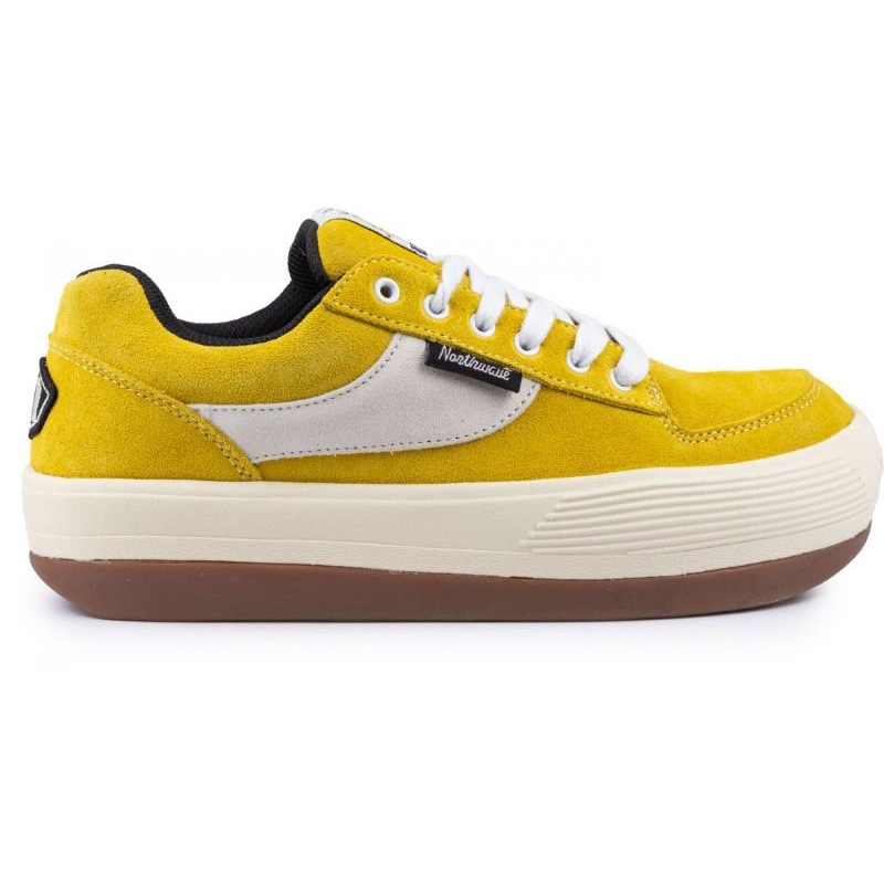 northwave 26SS ESPRESSO SUEDE Yellow/White NW001-YEW