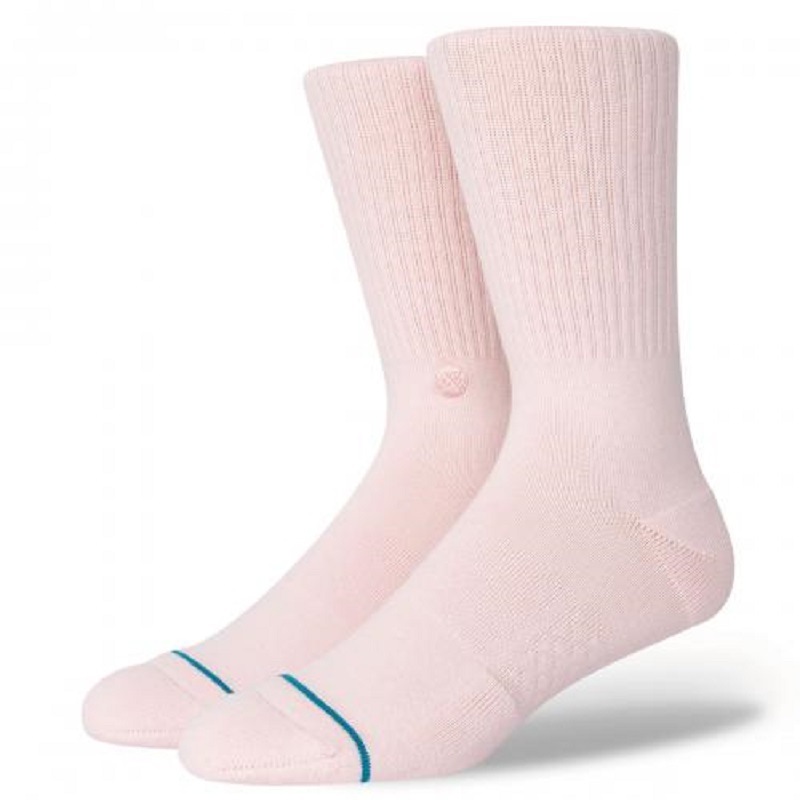 【21HOモデル】【スタンスソックス】【単色ソックス】STANCE 21HO スタンス ファッション アイコン ICON PINK M311D14ICO-PNK メンズ アパレル ピンク ライフスタイル