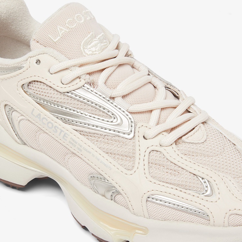 LACOSTE 25SS ラコステ スニーカー W L003 2K24 125 1 SFA OFF WHT/OFF WHT 49SFA0008-18C オフホワイト/オフホワイト