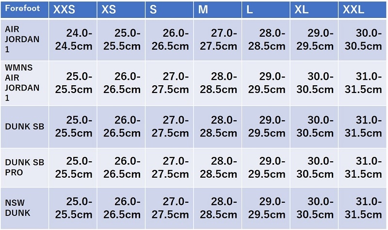 【ヒールプロテクター/ソール減り防止】【AJ1/DUNK】Forefoot C/O フォアフット「守」CREAM FM001-22CR メンズ レディース アクセサリー クリーム