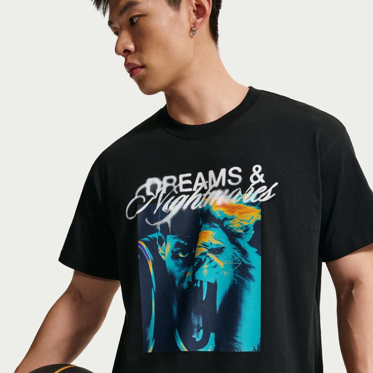 NIKE SU26 5/15 AS LJ M NK TEE M90 DN ブラック IH8586-010｜アメ横