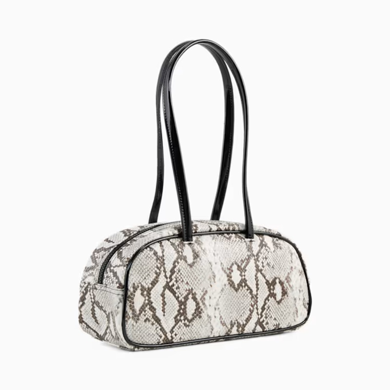 PUMA AW26 PUMA 1976 SNAKESKIN FLUTE GRIP BAG PUMA WHITE-PUMA BLACK 092859-01