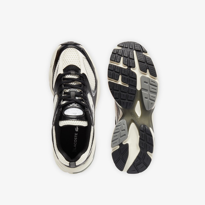 LACOSTE 25SS ラコステ スニーカー W STORM 96 2K 125 1 SFA OFF WHT/BLK 49SFA0024-2G9 オフホワイト/ブラック