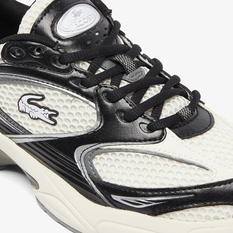 LACOSTE 25SS ラコステ スニーカー W STORM 96 2K 125 1 SFA OFF WHT/BLK 49SFA0024-2G9 オフホワイト/ブラック