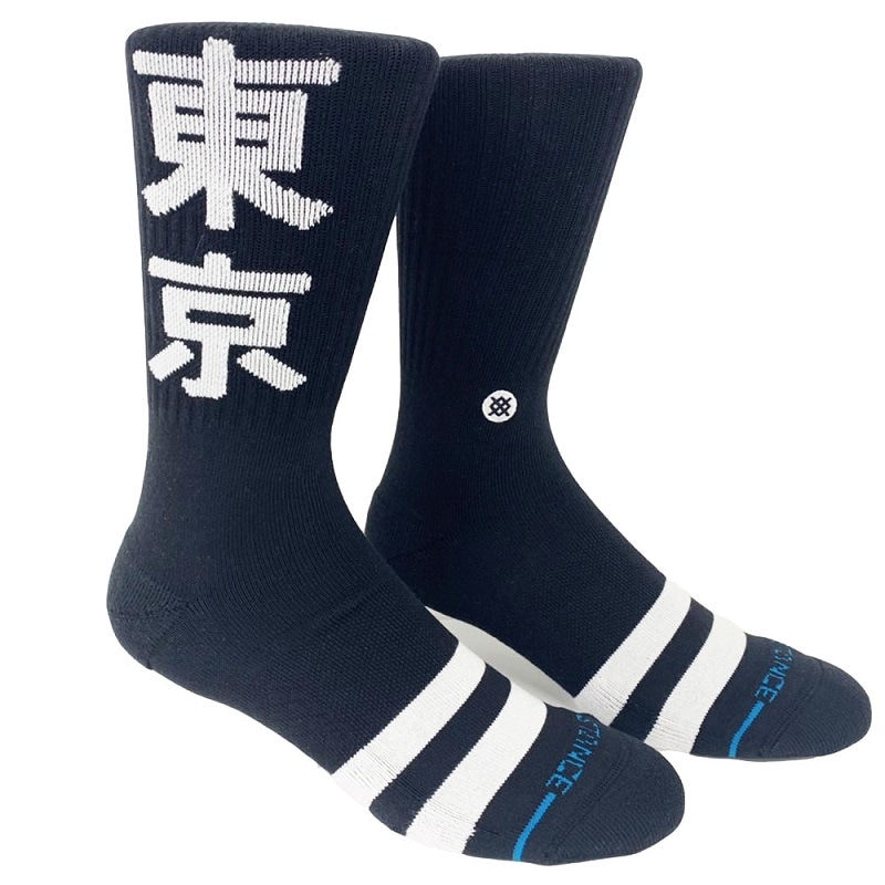 STANCE 25SS OG TOKYO CREW BLACK A556D24OGT#BLK A556D24OGT-BLK