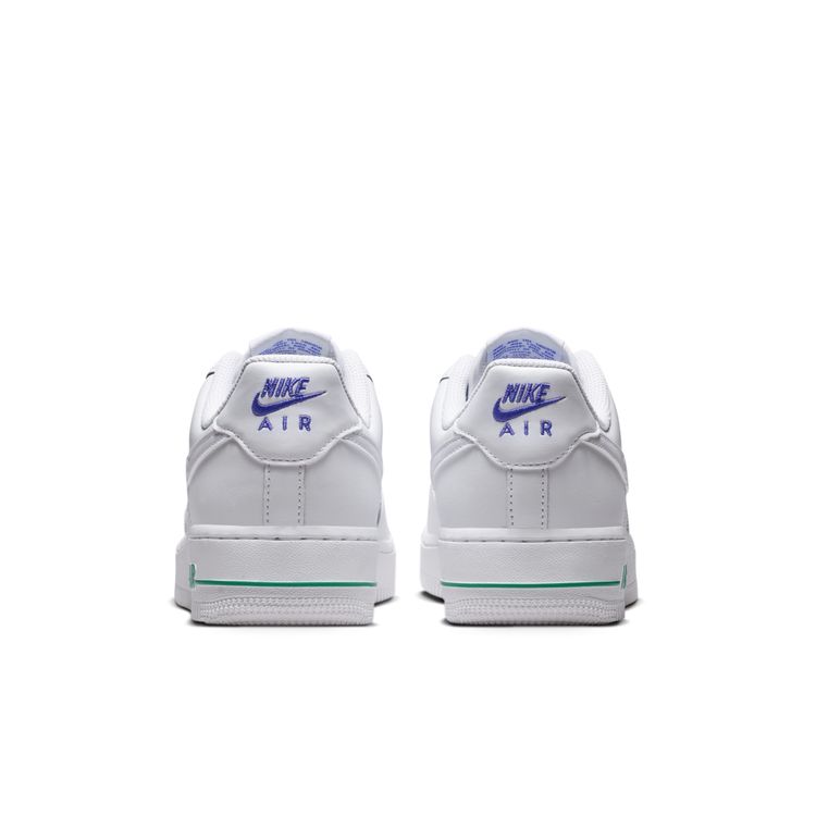 NIKE SU26 NIKE WMNS AIR FORCE 1 '07 SE ホワイト/ホワイト-ペルシアンバイオレット-スタジアムグリーン IF0498-101