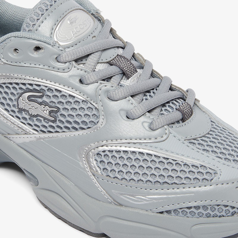 LACOSTE 25SS ラコステ スニーカー W STORM 96 2K 125 1 SFA GRY/SLV 49SFA0024-GS2 グレー/シルバー