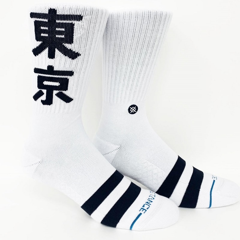 STANCE 25SS OG TOKYO CREW WHITE A556D24OGT#WHT A556D24OGT-WHT