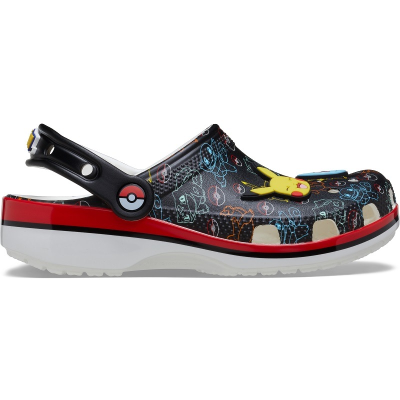 crocs 25Q2 6/11 KID'S POKEMON PRINT CLASSIC CLOG Multi 211344-90H