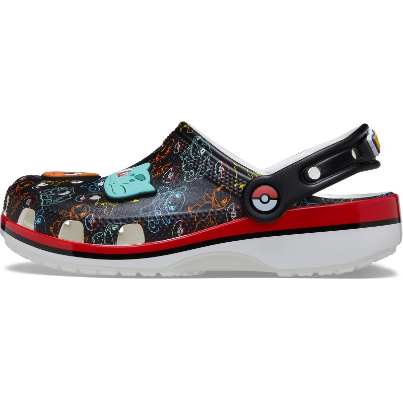 crocs 25Q2 6/11 KID'S POKEMON PRINT CLASSIC CLOG Multi 211344-90H