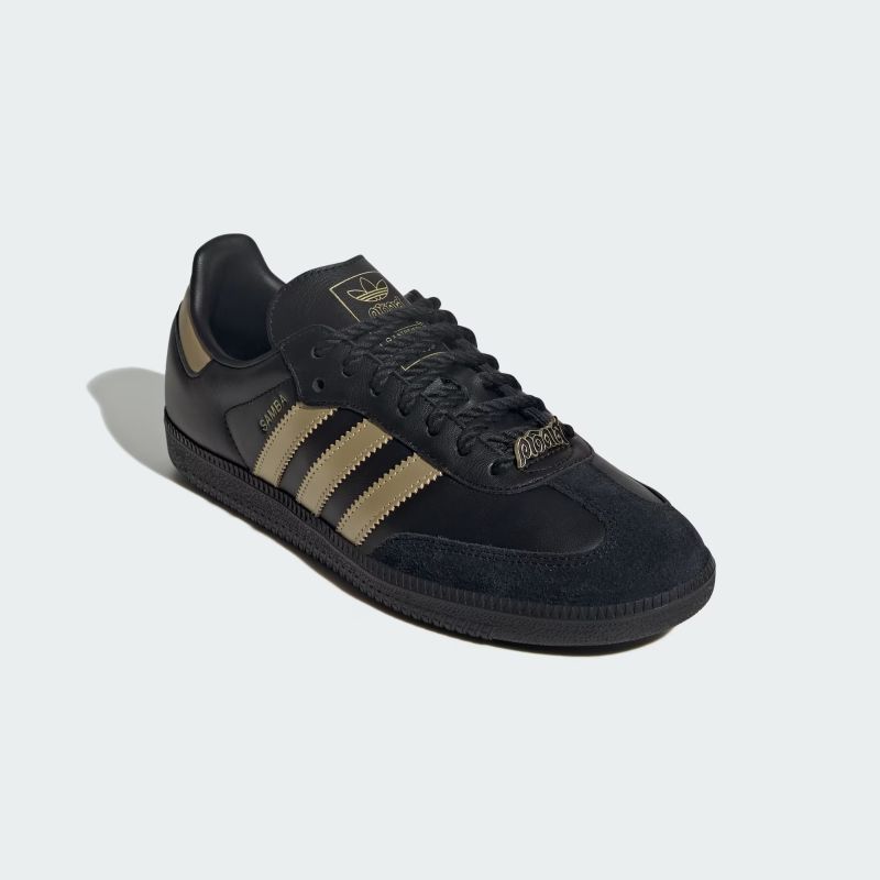 sambal1978さん専用 Mサイズ 大山選手 ブラックダイナマイト adidas 25Q4 SAMBA OG コアブラック/ゴールドメタリック/フット