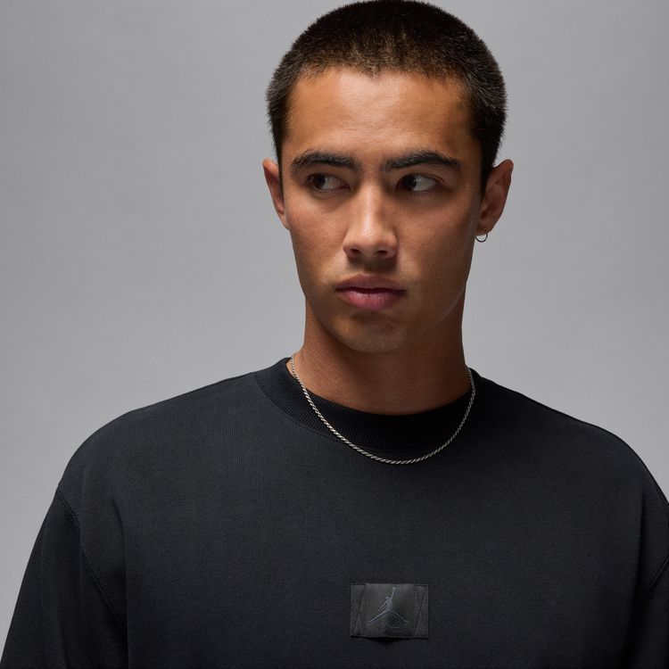 JORDAN BRAND HO24 JORDAN FLIGHT FLEECE L/S CREW ブラック FV7259-010