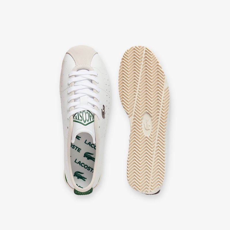 LACOSTE 25SS ラコステ スニーカー W CLUB-LOW 125 2 SFA WHT/DK GRN 49SFA0043-1R5 ホワイト/ダークグリーン