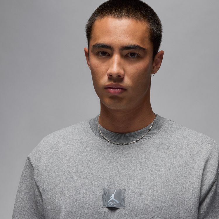 JORDAN BRAND HO24 JORDAN FLIGHT FLEECE L/S CREW カーボンヘザー FV7259-091