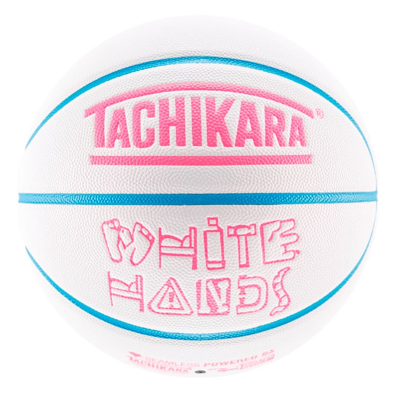 TACHIKARA BASKETBALL WHITE HANDS SB7-2015 ホワイト/ホットピンク/ライトアクア