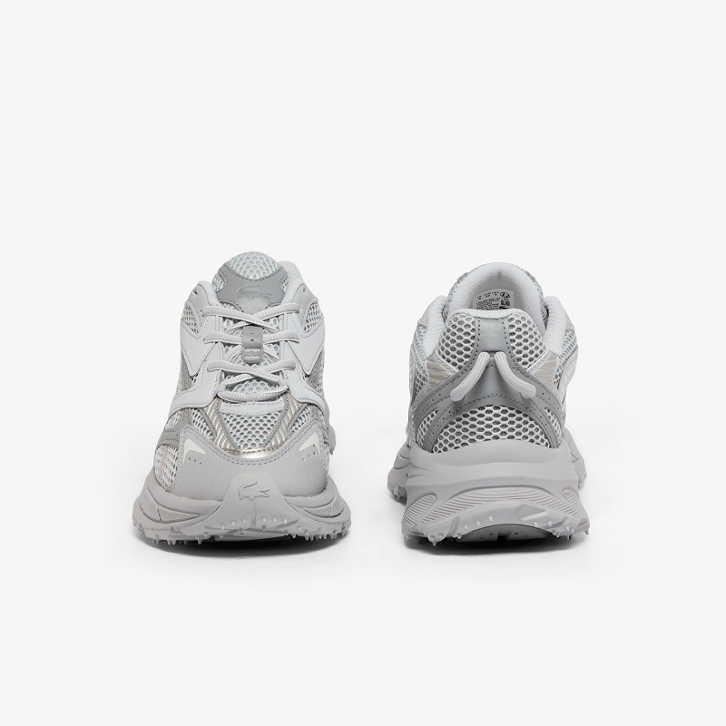 LACOSTE 25SS ラコステ スニーカー M L003 NEO SHOT 125 1 SMA LT GRY/GRY 49SMA0006-08C ライトグレー/グレー