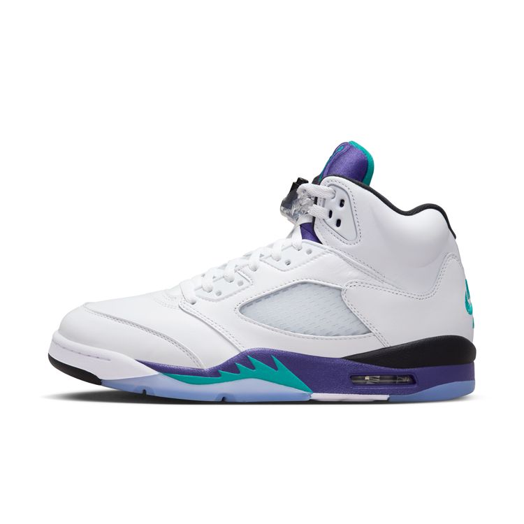 JORDAN BRAND SU25 6/21 AIR JORDAN 5 RETRO OG ホワイト/ニューエメラルドグレープ-アイスブラック HQ7978-100