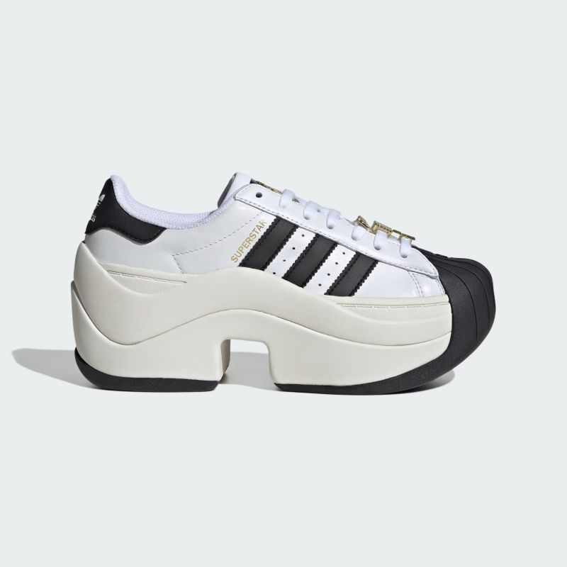 adidas 26Q1 SUPERSTAR BOLD フットウェアホワイト/オフホワイト/コアブラック JR9895