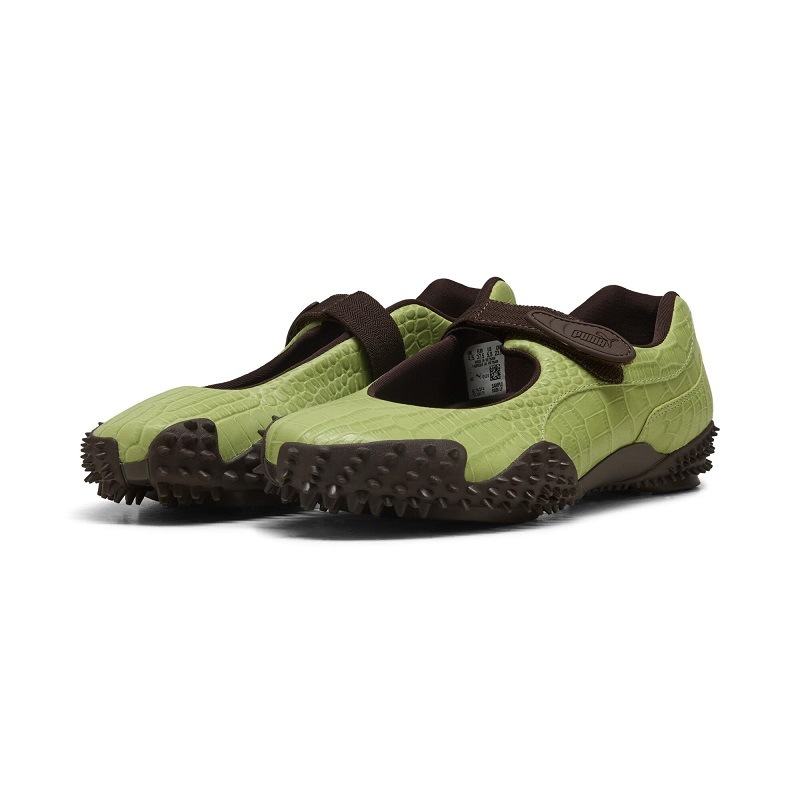 PUMA 26SP 2/27 MOSTRO FEY CROC PISTACHIO GREEN-CHOCOLATE BR 405319