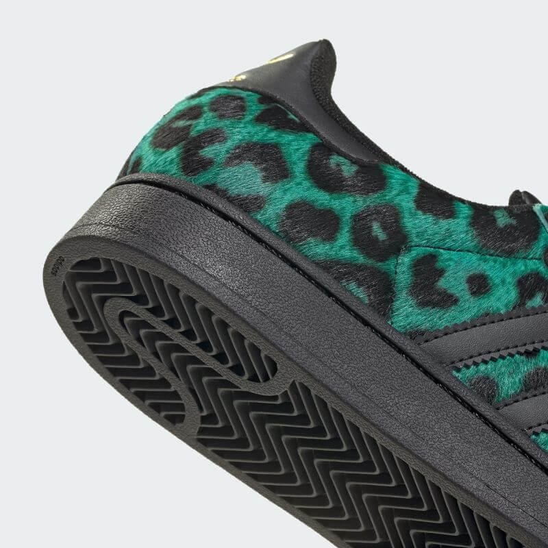 adidas 26Q2 adidas SUPERSTAR II W スクリーミンググリーン/コアブラック/ゴールドメタリック IH1636
