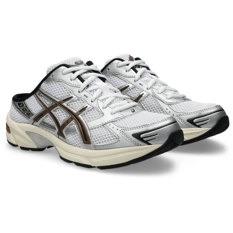 asics AW26 6/19 GEL-1130 MULE WHITE/CLAY CANYON 1203B048-101