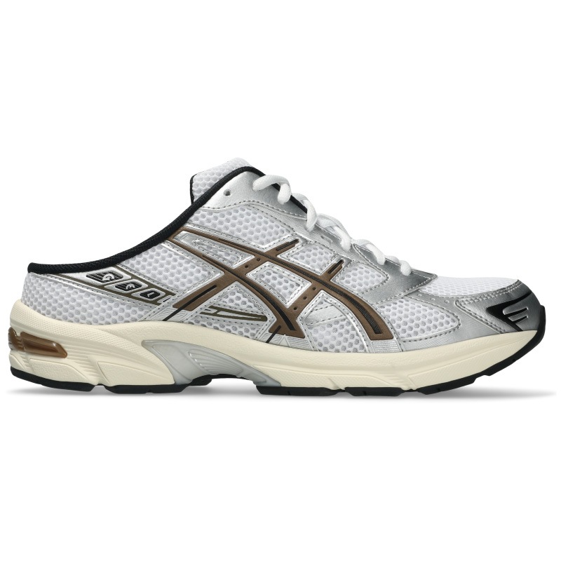 asics AW26 6/19 GEL-1130 MULE WHITE/CLAY CANYON 1203B048-101