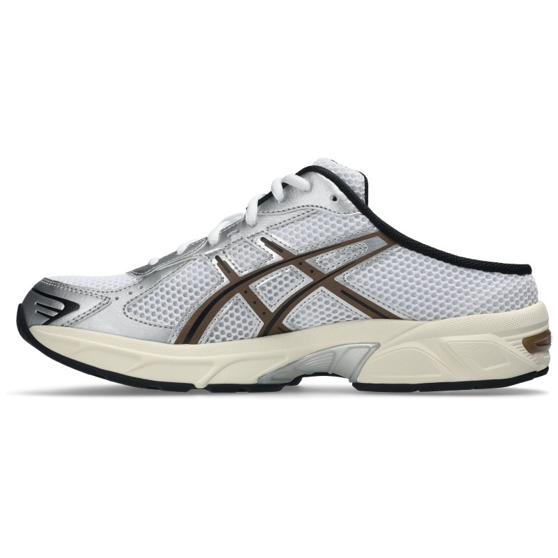 asics AW26 6/19 GEL-1130 MULE WHITE/CLAY CANYON 1203B048-101