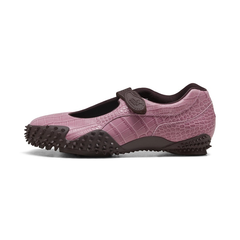 PUMA 26SP 2/27 MOSTRO FEY CROC POISED PINK-CHOCOLATE BROWN 405319-02