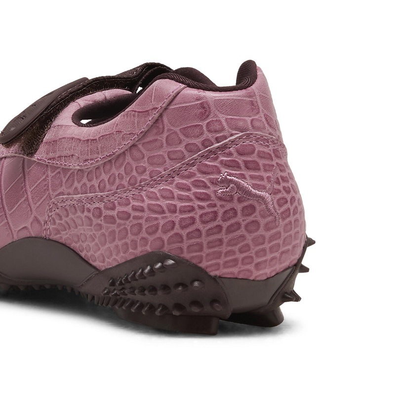 PUMA 26SP 2/27 MOSTRO FEY CROC POISED PINK-CHOCOLATE BROWN 405319-02
