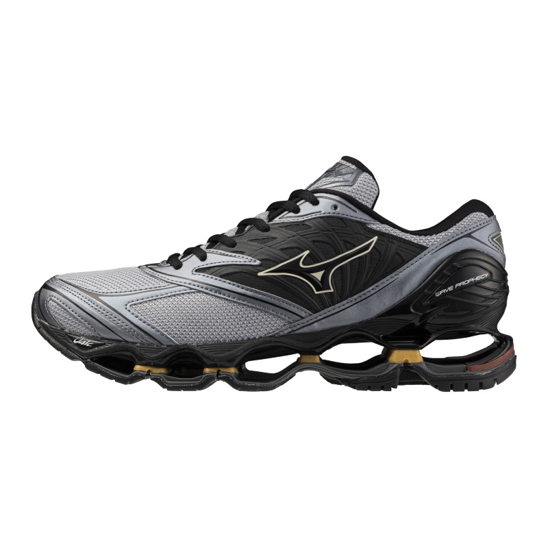 MIZUNO 26AW 7/31 WAVE PROPHECY LS 13:ライトグレー×ブラック×ゴールド D1GA333713