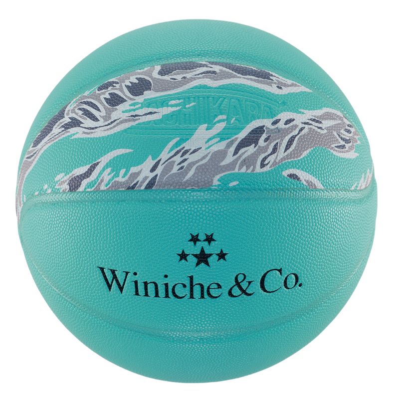 TACHIKARA BASKETBALL Winiche&Co. × TACHIKARA CUSTOM BASKETBALL -THE WINDOW- SB7-5004 Aqua Blue