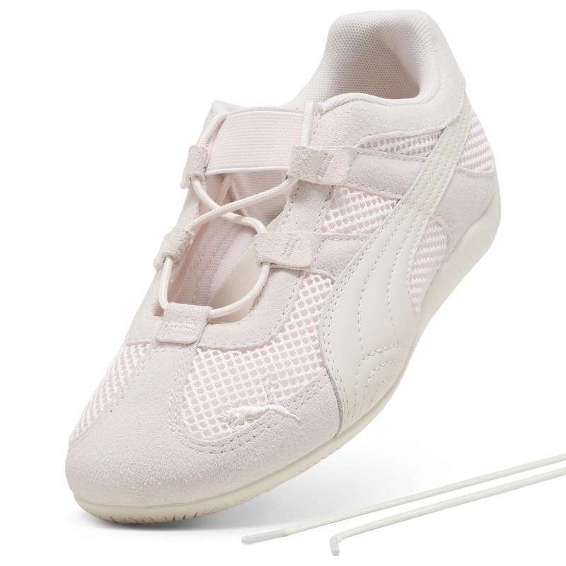 プーマスフィーダ　カズモデル26.5cm PUMA 26SU 3/27 SPEEDCAT GO WNS JASMINE FLOWER-FROSTED IVORY 403589