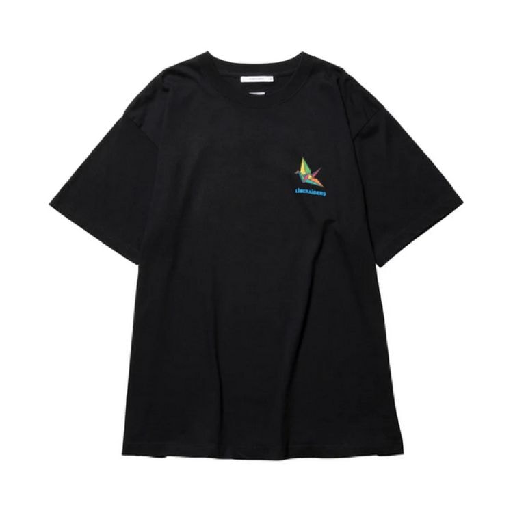 Liberaiders 26SS 4/17 STAINED GLASS TEE 736112601 ブラック サックス 736112601-BLK 736112601-SAX