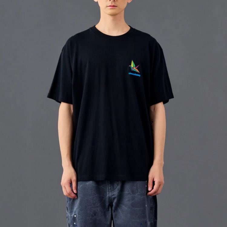 Liberaiders 26SS 4/17 STAINED GLASS TEE 736112601 ブラック サックス 736112601-BLK 736112601-SAX