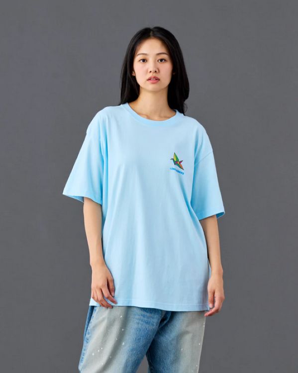 Liberaiders 26SS 4/17 STAINED GLASS TEE 736112601 ブラック サックス 736112601-BLK 736112601-SAX