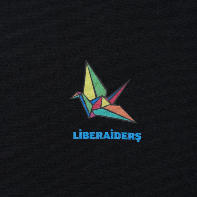 Liberaiders 26SS 4/17 STAINED GLASS TEE 736112601 ブラック サックス 736112601-BLK 736112601-SAX